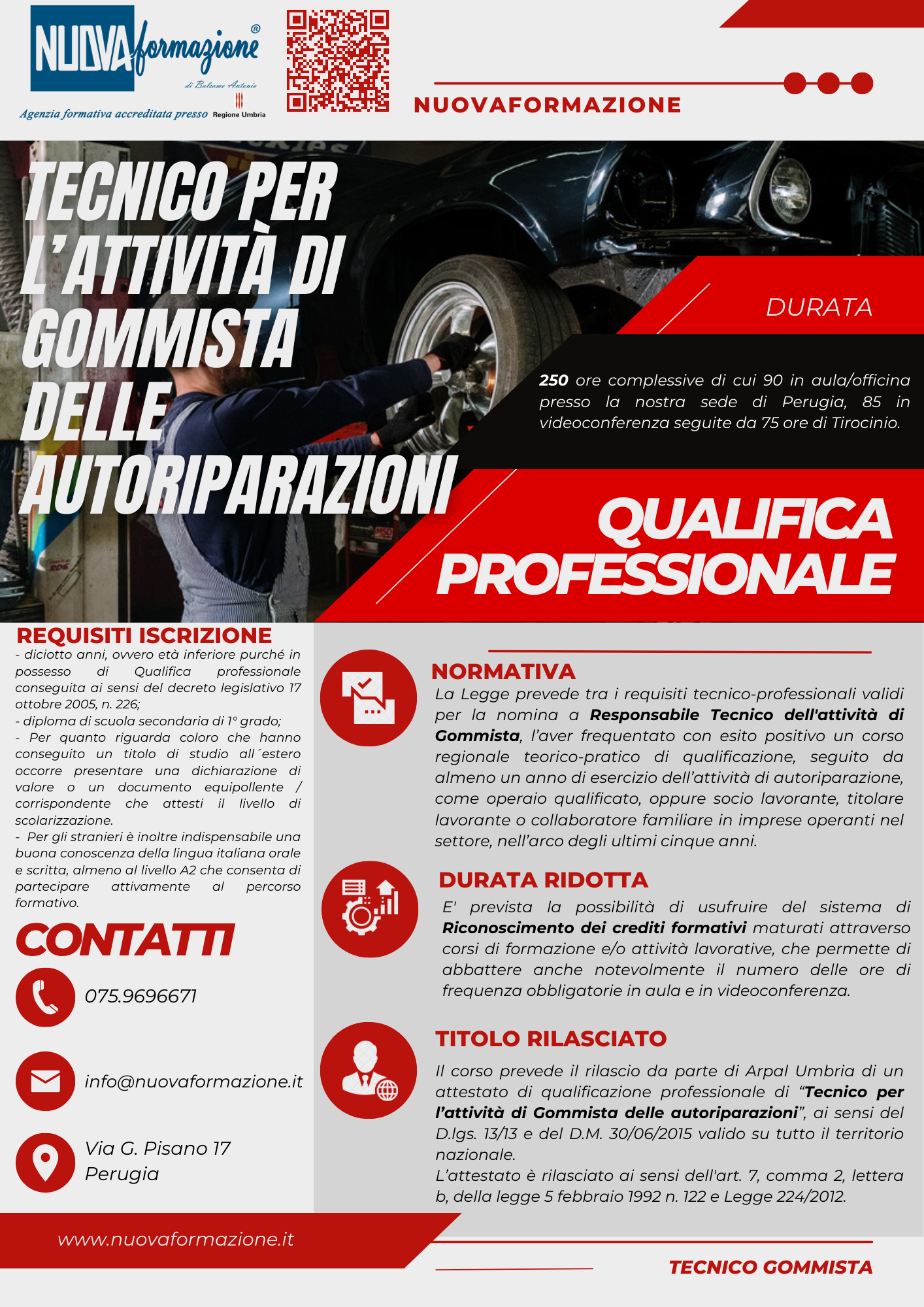 Tecnico Gommista - Nuovaformazione
